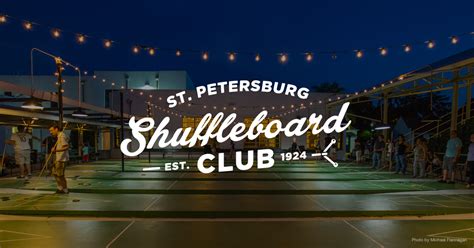 St. Petersburg Shuffleboard Club.
